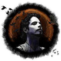 Meu projeto do curso: Retrato ilustrado com o Photoshop. Desenho, Ilustração digital, Desenho de retrato, e Desenho digital projeto de Binho F - 09.10.2022