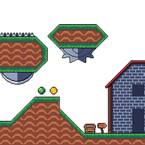 Il mio progetto del corso: Creazione di scenari pixel art per videogiochi. Un progetto di Animazione 2D, Animazione 3D, Videogiochi, Pixel art, Progettazione di videogiochi e Sviluppo di videogiochi di darthfox82 - 09.10.2022