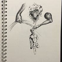Mi proyecto del curso: Sketchbook fantástico: dibuja personajes desde la imaginación. Ilustração tradicional, Criatividade, Desenho, e Sketchbook projeto de Esteban Velasquez - 10.10.2022
