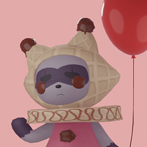 Mi proyecto del curso: Creación de personajes kawaii en 3D con Blender . Een project van Traditionele illustratie, Ontwerp van personages, Digitale illustratie,  3D-modellering y Manga van kmykmola - 08.10.2022