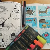 My project for course: Illustrated Life Journal: A Daily Mindful Practice. Fine Arts, Sketching, Creativit, Drawing, and Sketchbook project by Vihra Nedyalkova - 10.09.2022