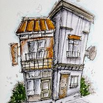 Some sketches working through course. Sketching, Drawing, Architectural Illustration, Sketchbook & Ink Illustration project by Dan Misson - 10.05.2022