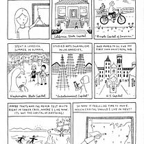 Capital Cities. Traditional illustration, Comic, Stor, telling, and Narrative project by Elisa Hough - 10.11.2022