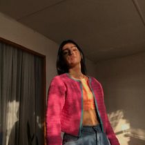 Mi proyecto del curso:  Top-down: prendas a crochet de una sola pieza. Fashion Design, Fiber Arts, DIY, Crochet, and Textile Design project by Hildegard Katherine Aravena Haack - 07.21.2021