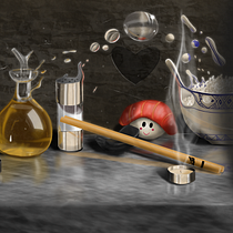 Mein Abschlussprojekt für den Kurs: Realistische Malerei und Illustration mit Procreate. Traditional illustration, Fine Arts, Drawing, Digital Illustration, Realistic Drawing, and Digital Painting project by Anita Haller - 10.11.2022