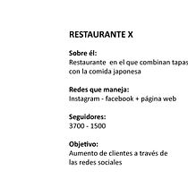 ¿Cómo aumentar los clientes de un restaurante a través de las redes sociales? / Mi proyecto del curso: Introducción al community management. Social Media, Digital Marketing, Content Marketing, Facebook Marketing & Instagram Marketing project by Irene - 10.11.2022