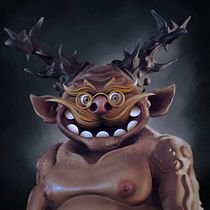 Mi proyecto del curso: Personajes ilustrados en 3D desde tu iPad. Projekt z dziedziny Trad, c, jna ilustracja, 3D, Projektowanie postaci, Ilustracja c, frowa,  Modelowanie 3D, Projektowanie postaci 3D, Malarstwo c i frowe użytkownika Edu Jounou - 11.10.2022
