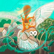 My project for course: Atmospheric Scenes in Procreate: Paint with Color and Light. Ilustração digital e Ilustração tradicional projeto de Victoria Poole - 11.10.2022