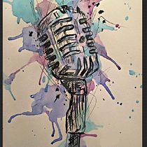Mon projet du cours : Techniques de tatouage de style aquarelle : l'art dans la peau. Un projet de Illustration traditionnelle, Peinture, Aquarelle , et Conception de tatouage de Sabrina Bouchard - 11.10.2022