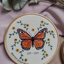 Meu projeto do curso: Técnicas de bordado realista. Traditional illustration, Embroider, and Textile Design project by laka_carol - 10.10.2022