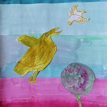 My project for course: Expressive Mixed-Media Illustration: Find Your Creative Flow. Un progetto di Illustrazione tradizionale, Bozzetti, Creatività, Disegno artistico e Pittura gouache di ekaterina zaytseva - 13.10.2022