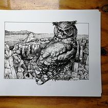 My project for course: Dip Pen and Ink Illustration: Capturing The Natural World Ein Projekt aus dem Bereich Skizzenentwurf, Zeichnung, Artistische Zeichnung, Sketchbook, Illustration mit Tinte und Naturalistische Illustration von Sandra Meyer - 13.10.2022