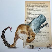 My project for course: Creative Illustration Techniques with Gouache. Traditional illustration, Character Design, Fine Arts, Painting, Children's Illustration, Gouache Painting, and Picturebook project by Ulrike Schluter - 10.13.2022