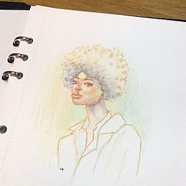 Difficult…. Practice practice practice. Drawing, Portrait Drawing, Sketchbook, and Colored Pencil Drawing project by jolanda_de_r - 10.13.2022