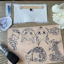 Mi proyecto del curso: Tatuaje para principiantes. Tattoo Design project by Lia M. Olivos - 10.13.2022