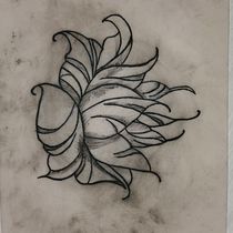 Il mio progetto del corso: Tatuaggio botanico con puntinismo. Un progetto di Illustrazione tradizionale, Design di tatuaggi e Illustrazione botanica di Giada Nervo - 14.10.2022