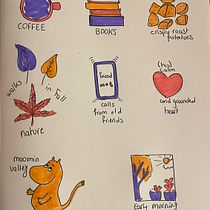 My project for course: Illustrated Life Journal: A Daily Mindful Practice. Fine Arts, Sketching, Creativit, Drawing, and Sketchbook project by Saria Beainy - 10.14.2022