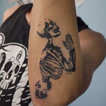 Meu projeto do curso: Tatuagem em meu amigo . Traditional illustration project by Mateus Prado - 08.22.2022
