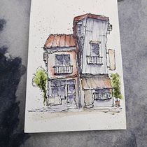 Mój projekt z kursu: Rysunek architektoniczny: kolor i artystyczna ekspresja. Sketching, Drawing, Architectural Illustration, Sketchbook & Ink Illustration project by Izabela Milczarek - 02.15.2022