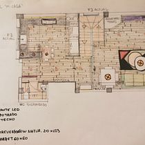 REFORMA PLANTA PRINCIPAL "MI CASA". Un projet de Architecture d'intérieur, Design d'intérieur , et Décoration d'intérieur de Laura Fernández Faure - 15.10.2022