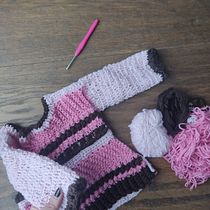 Il mio progetto del corso: Vestiti a uncinetto ricchi di colore e texture. Fashion Design, Fiber Arts, Crochet, and Textile Design project by eva_rock80 - 10.15.2022