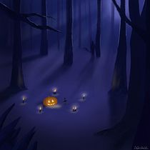 My project for course: Fantastical Illustrations with Procreate. Ilustração tradicional, Ilustração digital, Desenho digital, e Pintura digital projeto de aleisterdc - 15.10.2022