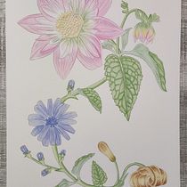Mi proyecto del curso: Acuarela realista para composiciones botánicas. Un projet de Illustration traditionnelle, Peinture, Dessin, Aquarelle et Illustration botanique de Noelia Rojas - 15.10.2022