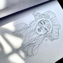 Mi proyecto del curso: Sketchbook de retrato: explora el rostro humano. Projekt z dziedziny Sketching,  R, sunek, Portret,  R, sunek art, st, czn i Sketchbook użytkownika Alf Echa - 15.10.2022