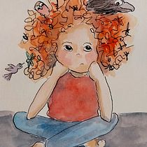 My project for course: Expressive Character Design with Watercolor & Dip Pen. Un progetto di Illustrazione tradizionale, Character design, Pittura, Bozzetti, Disegno, Pittura ad acquerello, Stor, telling, Disegno artistico, Illustrazione infantile e Narrativa di Emma Miller - 15.10.2022