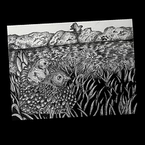 Meu projeto do curso: Ilustração com tinta e bico de pena: registre o mundo natural Ein Projekt aus dem Bereich Skizzenentwurf, Zeichnung, Artistische Zeichnung, Sketchbook, Illustration mit Tinte und Naturalistische Illustration von Andre Luiz R.S Melo - 08.10.2022