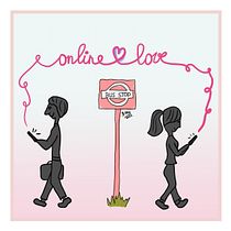 Mein Abschlussprojekt für den Kurs: Ideen illustrieren: Liebe im Internetzeitalter. Traditional illustration, Drawing, Digital Illustration, and Digital Drawing project by Babsi Heindl - 10.16.2022