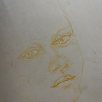 My project for course: Vibrant Portrait Drawing with Colored Pencils. Drawing, Portrait Drawing, Sketchbook, and Colored Pencil Drawing project by terrah1 - 10.17.2022