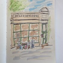 My project for course: Expressive Architectural Sketching with Colored Markers. Sketching, Drawing, Architectural Illustration, Sketchbook & Ink Illustration project by Andrew Patterson - 10.14.2022