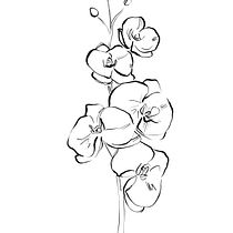 My project for course: Botanical Tattoo with Pointillism. Un progetto di Illustrazione tradizionale, Design di tatuaggi e Illustrazione botanica di Kanishka Tripathi - 15.10.2022