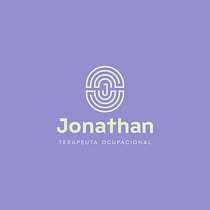Jonathan - Terapeuta Ocupacional. Un projet de Design , Br, ing et identité, Création de logos, Conception numérique , et Design de papeterie de Lucas Ramos - 17.10.2022