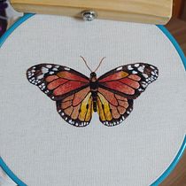 Meu projeto do curso: Técnicas de bordado realista. Traditional illustration, Embroider, and Textile Design project by Tatiana Pac - 10.17.2022