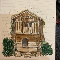 My project for course: Expressive Architectural Sketching with Colored Markers. Sketching, Drawing, Architectural Illustration, Sketchbook & Ink Illustration project by Lynnelle Murrell - 10.17.2022