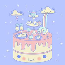 My project for course: Designing Kawaii Worlds: Spread Joy Through Illustration. Character Design, Digital Illustration, and Manga project by Claudia Valencia - 10.17.2022