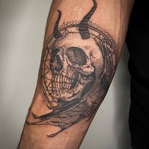 My project for course: Blackwork Tattoo Techniques with Fine Lines. Tattoo Design project by Camelia Clej - 10.14.2022