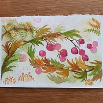 My project for course: Artistic Floral Watercolor: Connect with Nature. Ilustração tradicional, Pintura, Pintura em aquarela e Ilustração botânica projeto de helen.gulliver - 17.10.2022
