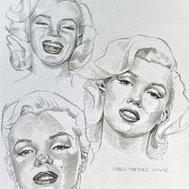 My project for course: Portrait Sketchbooking: Explore the Human Face. Projekt z dziedziny Sketching,  R, sunek, Portret,  R, sunek art, st, czn i Sketchbook użytkownika Elle Mae - 16.10.2022