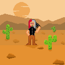 Mi proyecto del curso: Introducción al diseño de personajes en pixel art. Un progetto di Character design, Videogiochi, Pixel art e Progettazione di videogiochi di Ana Espino Aunión - 18.10.2022