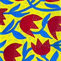 Mi proyecto del curso: Patrones botánicos en sketchbook: conquista la página en blanco. Ilustração tradicional, Pattern Design, Ilustração botânica, e Sketchbook projeto de Rina Melconian - 18.10.2022
