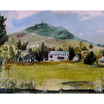 Mijn project van de cursus: Een reisschetsboekje maken met aquarel. Traditional illustration, Watercolor Painting, Architectural Illustration, and Sketchbook project by Judith van Rijswijk - 10.18.2022