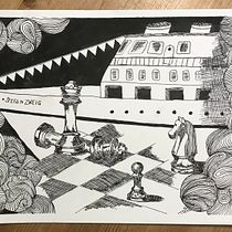 My project for course: Fairy-Tale Illustration with Pen and Ink. Desenho, Desenho artístico e Ilustração com tinta projeto de Susanne Taudte - 18.10.2022
