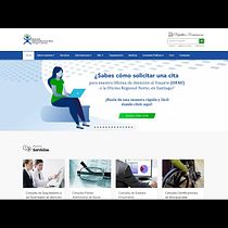 Portal Institucional Gobierno. Projekt z dziedziny UX / UI, Informat, ka, Web design, Tworzenie stron internetow, ch, Programowanie bez kodu, Projektowanie produktu c i frowego użytkownika Edycel Morel Montás - 09.10.2022