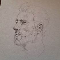Il mio progetto del corso: Ritratto su blocco da disegno: esplora il volto umano. Projekt z dziedziny Sketching,  R, sunek, Portret,  R, sunek art, st, czn i Sketchbook użytkownika Gianmauro Azzani - 18.10.2022