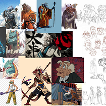 Mi proyecto "Tales of Felnys" para el curso de Creación de personajes para animación: formas, color y expresión. Un projet de Animation, Conception de personnages, Animation de personnages , et Dessin de Federico Rojas - 18.10.2022