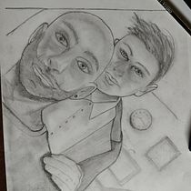 Mi proyecto del curso: Dibujo anatómico de la cabeza humana. Fine Arts, Pencil Drawing, Drawing, Portrait Drawing, Realistic Drawing, and Figure Drawing project by Pablo Leon - 10.18.2022