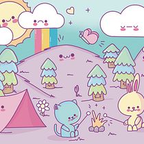 My project for course: Designing Kawaii Worlds: Spread Joy Through Illustration. Character Design, Digital Illustration, and Manga project by Debi - 10.17.2022